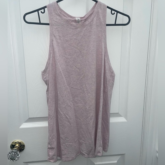 Lululemon Pink Open back Tank Top - Picture 4 of 6